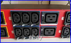 Eaton Emah33-30r Power Distribution Unit (pdu) 24 Ac Outlet(s) 2u Red