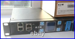 Eaton G3 Switched Rack ePDU, 1U, 16A, 240V, C20 Input, 8 x C13 Outlets ESWH28