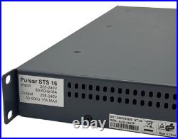 Eaton Pulsar STS 16 Power Source Transfer Switch 1U AC 208/220/230/240V 66028 Eaton Pulsar STS 16 Power Source Transfer Switch 1U AC 208/220/230/240V 66028