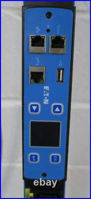 Eaton ePDU G3HD MA Blue 24A UL 3PH Managed Metered Switched 39x C13 6x C19 PDU