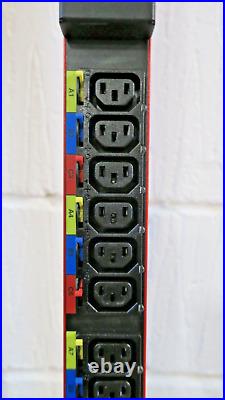 Eaton ePDU G3HD MA Red 24A UL 3PH Managed Metered Switched 39x C13 6x C19 PDU