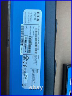 Eaton ePDU G3 HD Managed Blue 24A UL 3PH Metered Switched 6x C19 39x C13 PDU