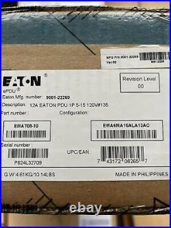 Eaton ePDU Managed 8-Outlet PDU. EMAT8-10