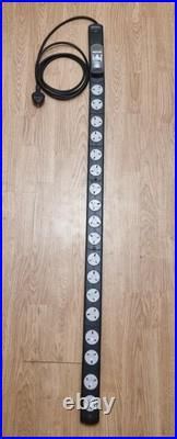 Electrak 18 WayPower Distribution Unit Seg 5x2/2x4 Crabtree RCBO C16 30mA230V