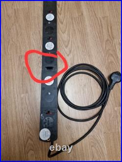 Electrak 18 WayPower Distribution Unit Seg 5x2/2x4 Crabtree RCBO C16 30mA230V