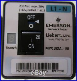 Emerson Liebert 32A 17.2KW Adaptive Modular PDU 1 Phase 3x C13 2x C19 Rack
