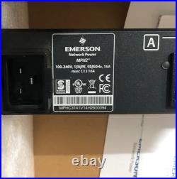 Emerson Pdu Mph2-ecv Pdu 16xc13.16a Rack Mphc3141
