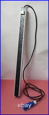 Excel D16-12-EXL 12 Way Horizontal PDU UK Socket 16A IEC 60309 Plug Switched 3M Excel D16-12-EXL 12 Way Horizontal PDU UK Socket 16A IEC 60309 Plug Switched 3M