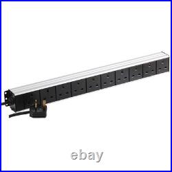 FORM FITTINGS 10 Way UK PDU Power Distribution Unit