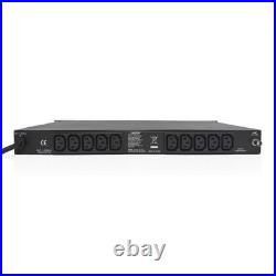 Furman PM-8E Series II 1U Rack Power Conditioner 10A 11 Outlet 230V Metered