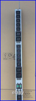 GEIST PDU 32A 400VAC 50/60Hz CB9732 Power Distribution Unit PDU 30X C13 12X C19