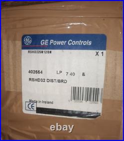 GE Power Controls RS88 660V 32A RED SPOT Fuse Box Board Distribution Unit