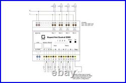 GUDE IP relay control Expert Net Control 2302-1 Din Rail Mount
