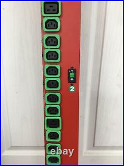 Geist GS39964L-R (RED) Switched 240V 32A Power Distribution Unit PDU C13/C19