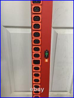 Geist GS39964L-R (RED) Switched 240V 32A Power Distribution Unit PDU C13/C19