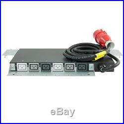 HP 11kVA 16A 380-415 V 6x C19 3-Phase High Voltage Intl Modular PDU AF513A