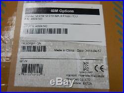 IBM 46M4143 IBM 0U Power Distribution Units PDU 12 C19/12 C13 32A 3 Phase ZZ