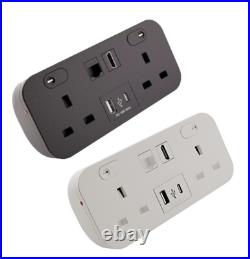 ICON Desktop Power Pod PDU 18W or 65W 2 or 4 Port Module Options USB HDMI LAN ICON Desktop Power Pod PDU 18W or 65W 2 or 4 Port Module Options USB HDMI LAN