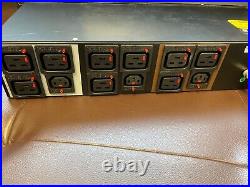 IPower Black rack mounted PDU 32A 3 phase 415V QTY 9x C19 & QTY 3x C13 outputs