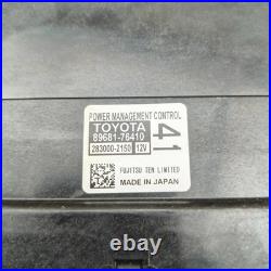 LEXUS CT ZWA10 Power Distribution Unit 89681-76410 1.8 39602544