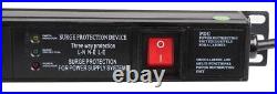 LMS DATA 1U 20 Way 13A Mains Sockets to Plug Surge Protected Vertical PDU LMS DATA 1U 20 Way 13A Mains Sockets to Plug Surge Protected Vertical PDU