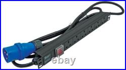 LMS DATA 1U 6 Way 13A Mains Sockets to 32A Commando Plug Horizontal PDU LMS DATA 1U 6 Way 13A Mains Sockets to 32A Commando Plug Horizontal PDU