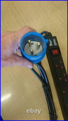 LMS DATA Vertical PDU 10 Way UK Power Distribution Unit 32A 3-Pin Commando