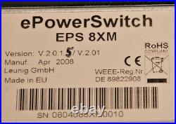 Leunig / Neol ePowerSwitch 8XM Powermanagement Stromverteilung Master
