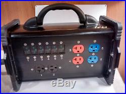 Lex Bento Box Portable Power Distribution Unit L21-30 Inlet & 3 5-20 Receptacle