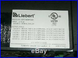 Liebert GXT2-6000RT208 L1-N-L2 6000VA 120/208V UPS Uninterruptible Power Supply