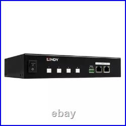 Lindy 32622 power distribution unit (PDU) 4 AC outlet(s) 1U Black