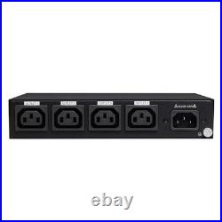 Lindy 32622 power distribution unit (PDU) 4 AC outlet(s) 1U Black