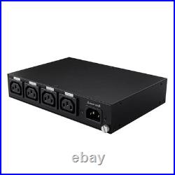 Lindy 32622 power distribution unit (PDU) 4 AC outlet(s) 1U Black