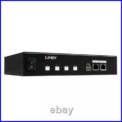 Lindy 32622 power distribution unit (PDU) 4 AC outlet(s) 1U Black
