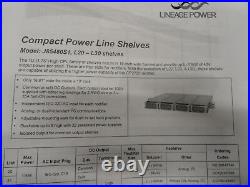 Lineage Power J85480S1-L21 Compact Power Line 48V DC with4 GE CP2725AC54TEZ