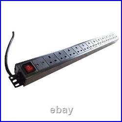 Lms Data 12 Way Vertical Power Distribution Unit (pdu) With 13a Output