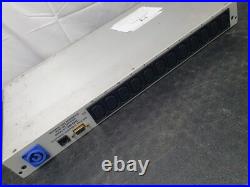 Lot 16-17 AudioNics Network controllable Power Distribution Unit 1U Rack mount