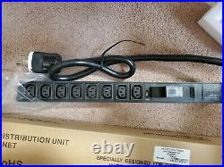Lot of 20 PDU 30A 110-250V 8 outlet C13 Rack mountable 7500W. Ideal for mining