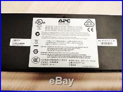 Lot of 2 APC AP7921 Switched and Metered Rack PDU 16A 230V (8) C13 1U