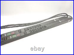 Lot of 2x APC AP8961 Switched Rack 24-Outlets 120/208V 16A PDU -FOR PARTS+