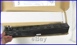 Lot of 3 Cyber Power 10-Outlet Rack Mount Power Tap Distribution Networking