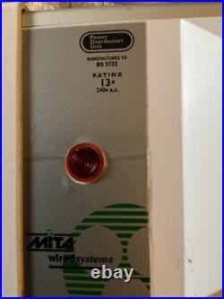 MITA by Scheidider Electric 4 way Power Distribution Unit Data RCCB 13amp