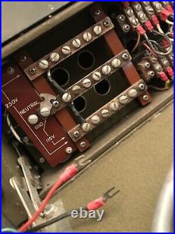 Marconi R1155 Receiver WW11 RAF Wireless, Amplifier, Power Unit And Distribution