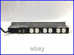 Middle Atlantic PDS-615R Rackmount Power, 6 Outlet, 15A, 6-Step Sequencing