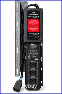 Middle Atlantic PDW-110992 250V 3x20A DEN Cooling PDU Power Distribution Unit Middle Atlantic PDW-110992 250V 3x20A DEN Cooling PDU Power Distribution Unit