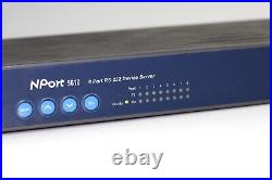 Moxa NPort 5610-8 3285 RS232 Ethernet Switch Device, 8 Port