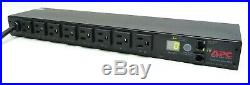 NEW APC AP7900B Rack PDU, Switched, 1U, 15A, 100/120V, (8)5-15 PDU Switched 1U