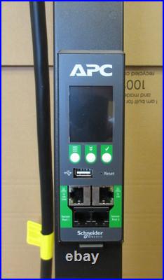 NEW APC APDU10350ME 400V 32A 3PH 24x C13 23x C13/C19 Metered 0U Rack PDU NEW APC APDU10350ME 400V 32A 3PH 24x C13 23x C13/C19 Metered 0U Rack PDU