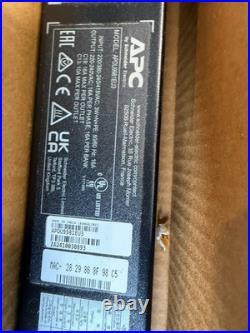 NEW APC APDU9981EU3 Switched Rack 9000 Series PDU 230V 21x C13 3 x C19 16A ZeroU