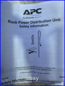 NEW APC APDU9981EU3 Switched Rack 9000 Series PDU 230V 21x C13 3 x C19 16A ZeroU NEW APC APDU9981EU3 Switched Rack 9000 Series PDU 230V 21x C13 3 x C19 16A ZeroU